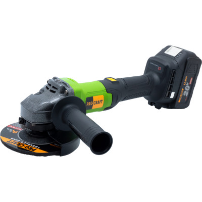 Аккумуляторная болгарка Procraft PGA20(без акб и зп) (030227)
