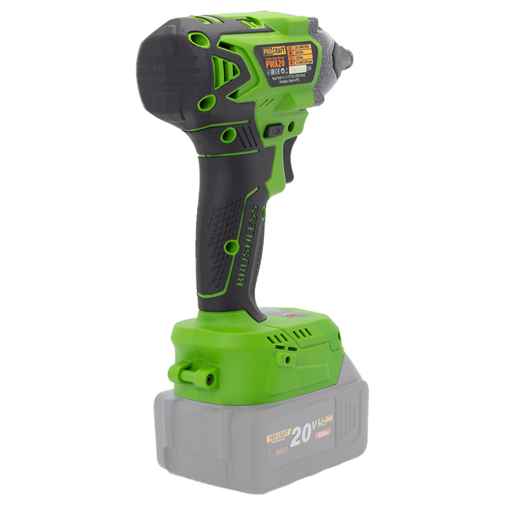 Аккумуляторный гайковерт Procraft PWA20 (без АКБ и ЗУ) (030203)