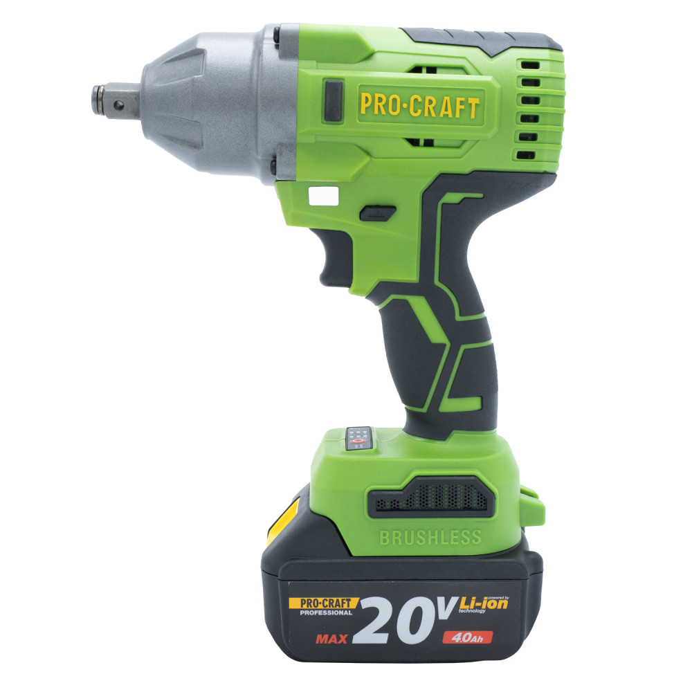 Аккумуляторный гайковерт Procraft PWA42 (с 1 акб и зп) (030420)