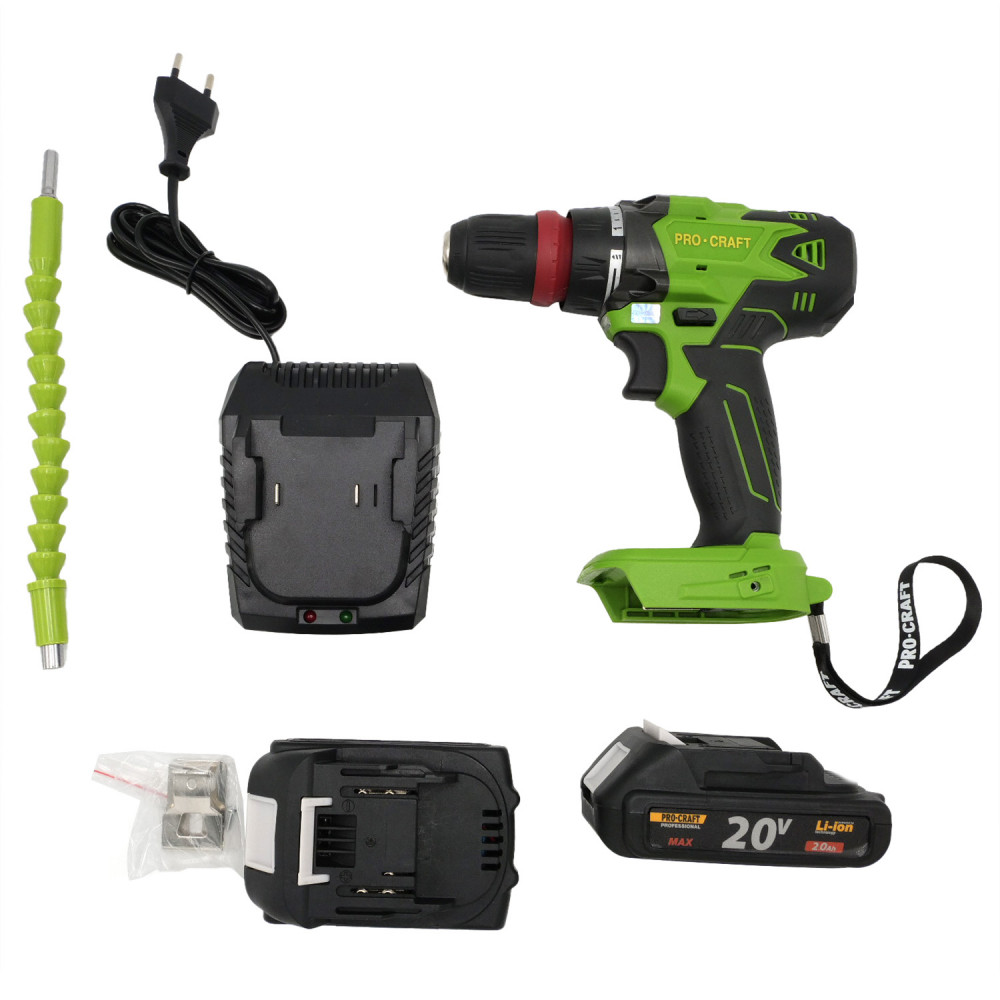 Шуруповерт Procraft PA18DFR Extra new (101803)