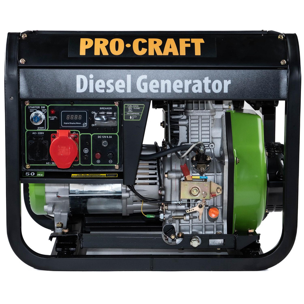 Генератор дизельний Procraft DP65/3 (065000)