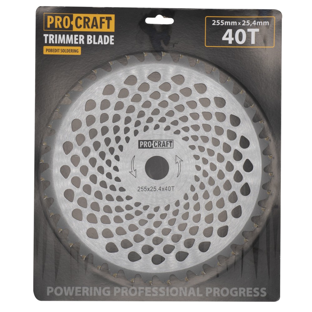 Ніж 40Т победит Procraft D255*25.4 (Н_П-40Т)