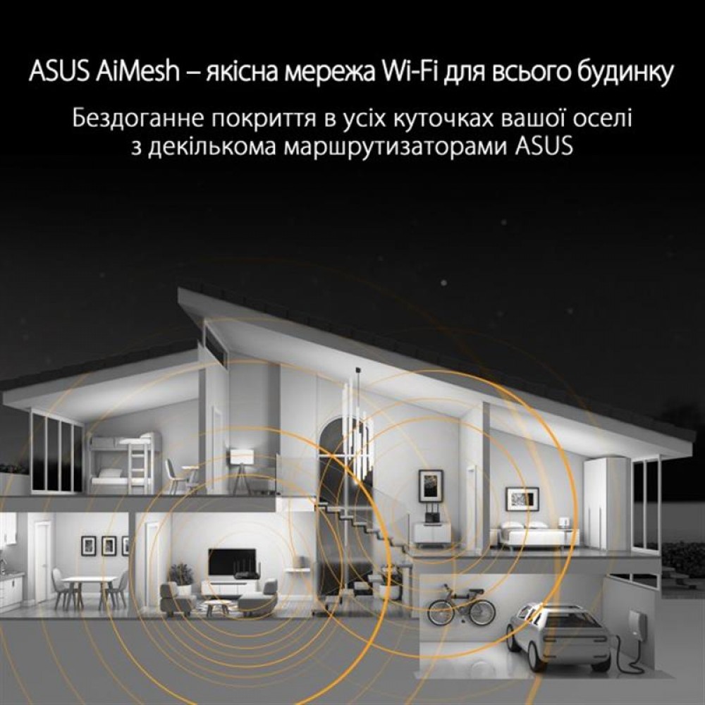 Бездротовий маршрутизатор Asus TUF Gaming TUF-AX6000