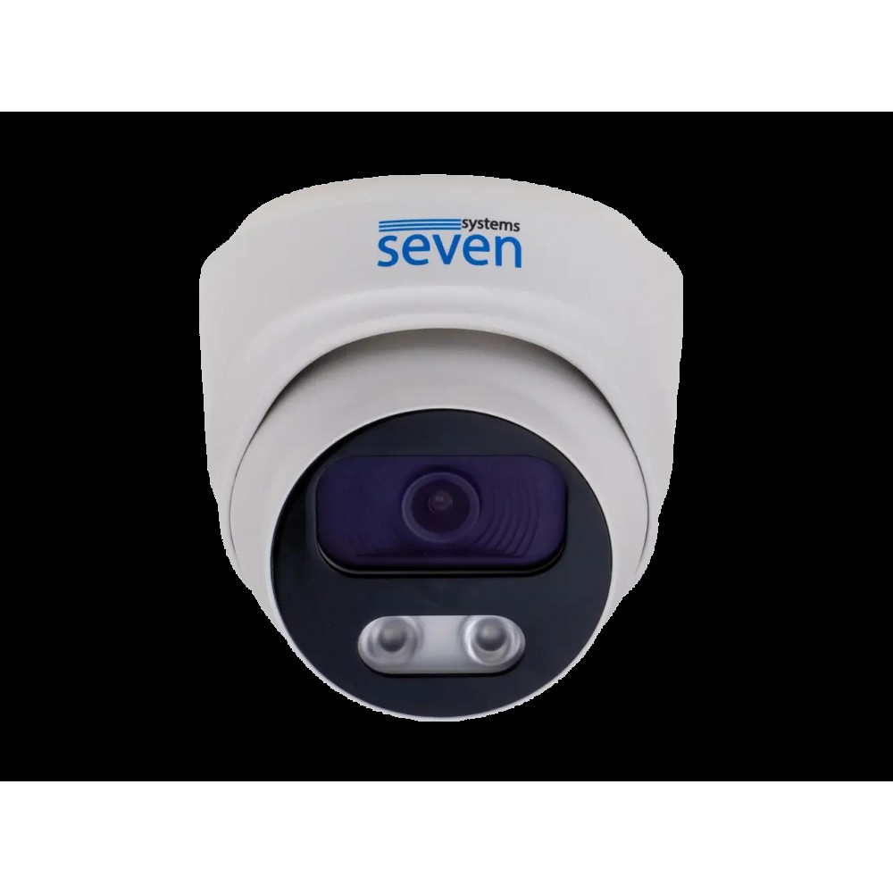 Комплект IP-відеоспостереження Hikvision на 4 купольні 5 Мп IP-камери HK-IP7114OW-5MP