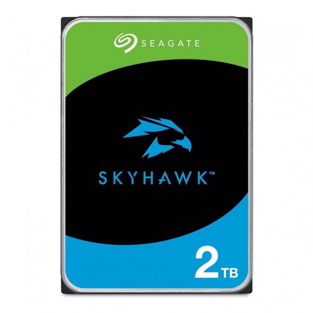 Накопичувач HDD SATA 2.0TB Seagate SkyHawk Surveillance 5400rpm 256MB (ST2000VX017)