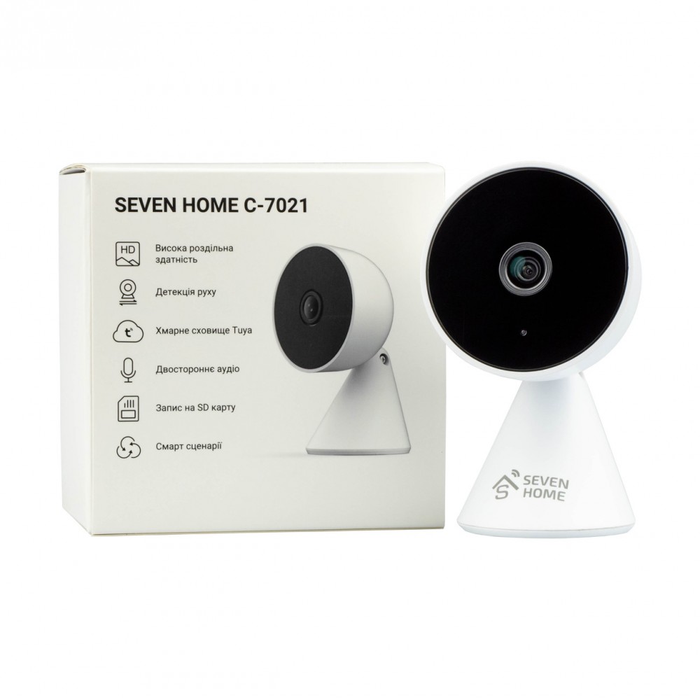 Розумна Wi-Fi камера (відеоняня) SEVEN HOME С-7021