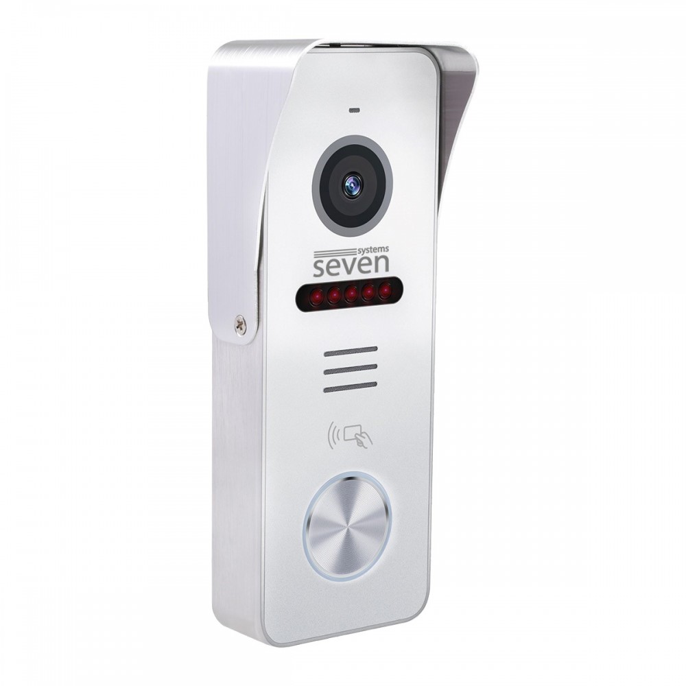 IP-виклика панель з вбудованим зчитувачем карт MIFARE SEVEN CP-7500FHD-Wi-Fi white