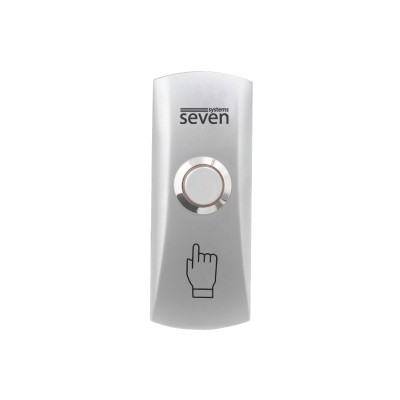 Кнопка виходу металева накладна SEVEN K-7492