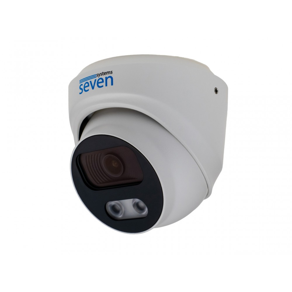 IP-відеокамера 5 Мп вулична/внутрішня SEVEN IP-7215PA white 3,6 мм