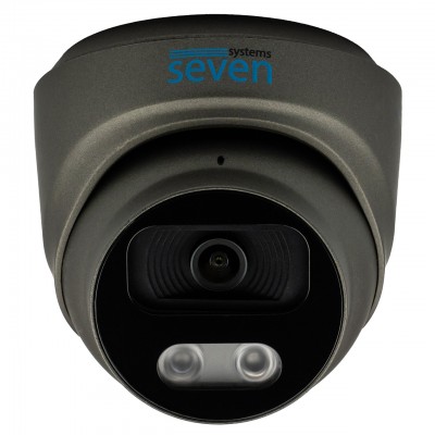 IP видеокамера SEVEN IP-7212PA (2.8 мм) black