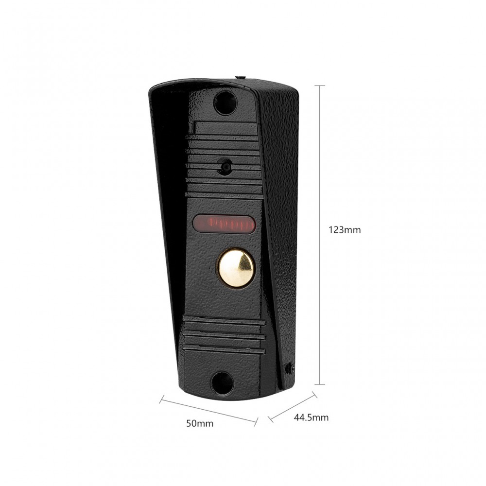 Вызывная панель домофона SEVEN CP-7506 black