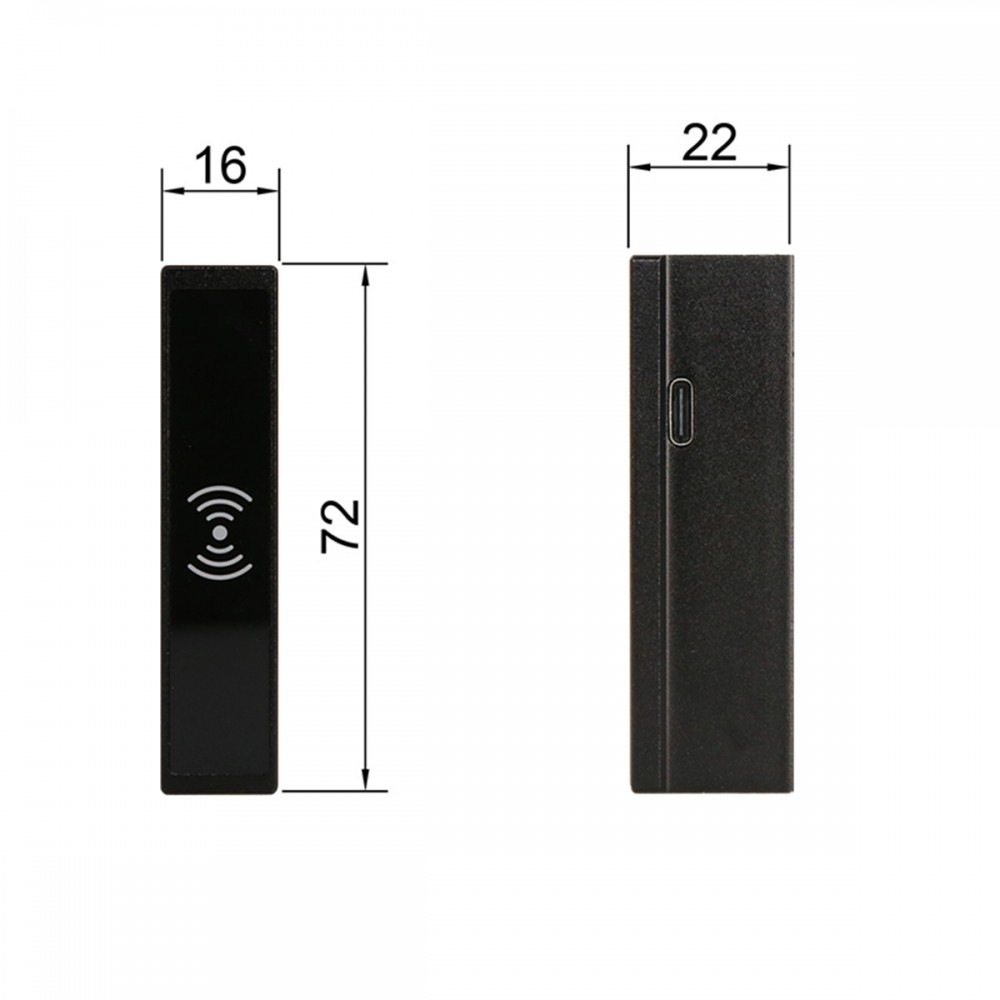 Мебельный RFID замок SEVEN LOCK R-15