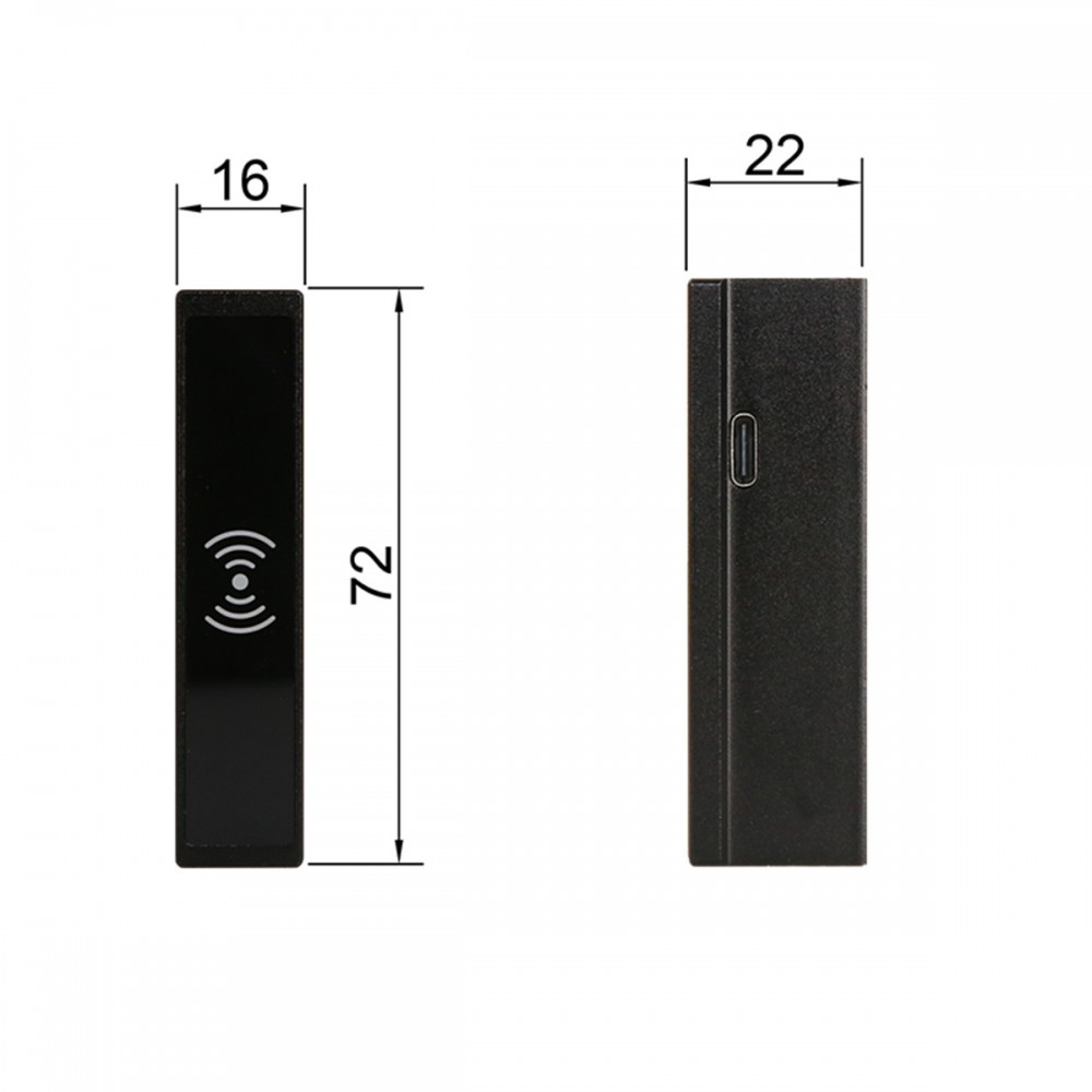 Меблевий замок RFID SEVEN LOCK R-15