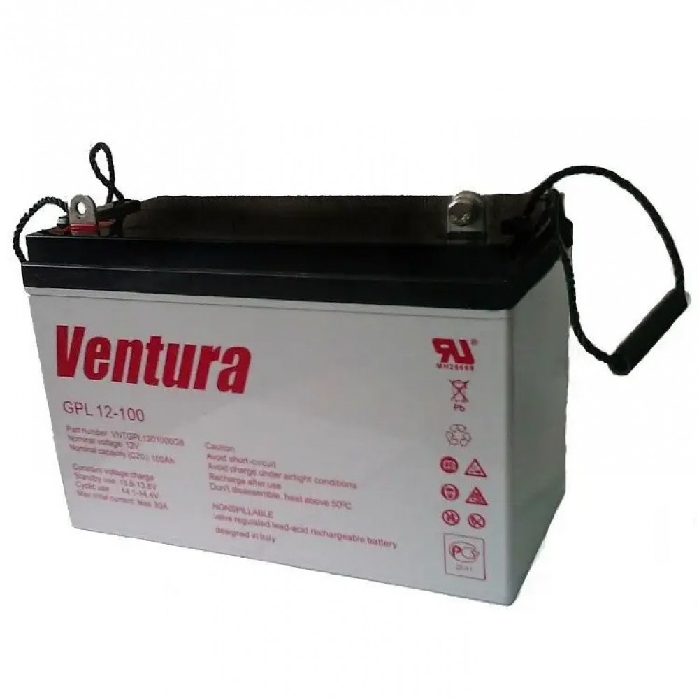 Акумуляторна батарея 12В/100Ач Ventura GPL 12-100