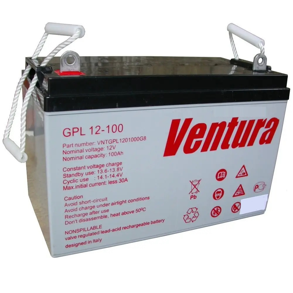 Аккумуляторная батарея 12В/100Ач Ventura GPL 12-100