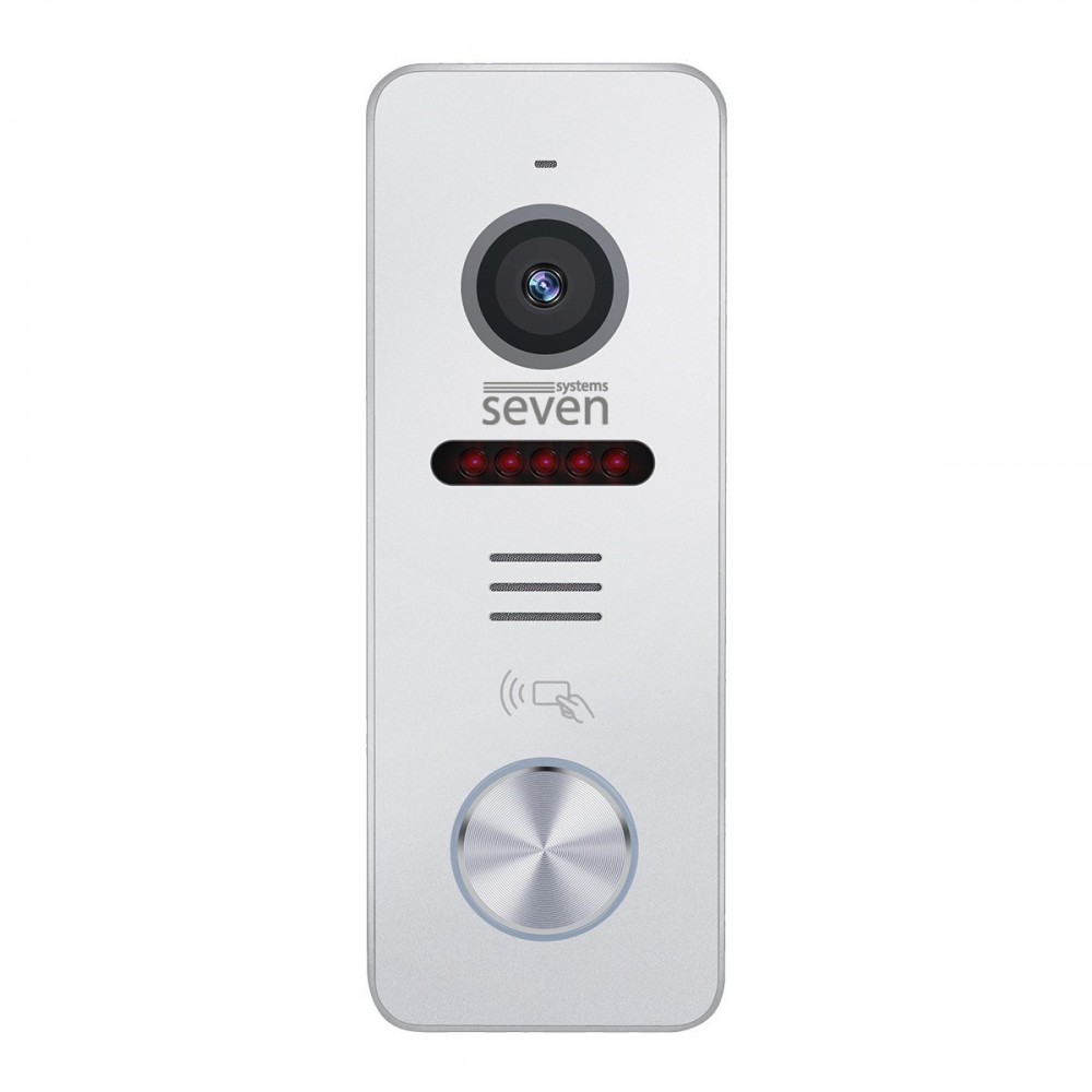 IP-виклика панель з вбудованим зчитувачем карт MIFARE SEVEN CP-7500FHD-Wi-Fi white