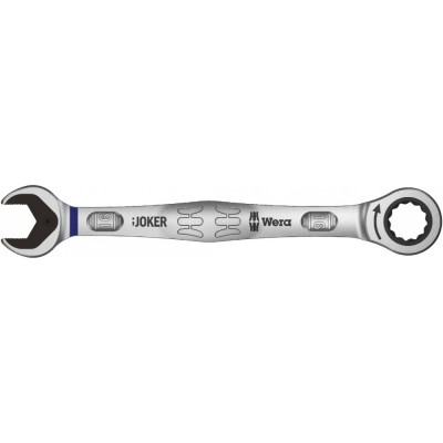 Комбінований гайковий ключ з кільцевою тріскачкою WERA JOKER 6000 16×212 мм (05073276001)