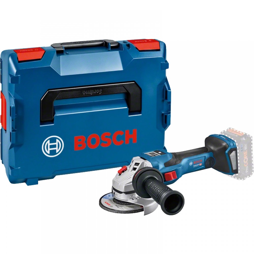 КШМ (кутова шліфувальна машина) Bosch Professional GWS 18V-10 SC 125 мм в L-Boxx, акумуляторна (06019H9025)