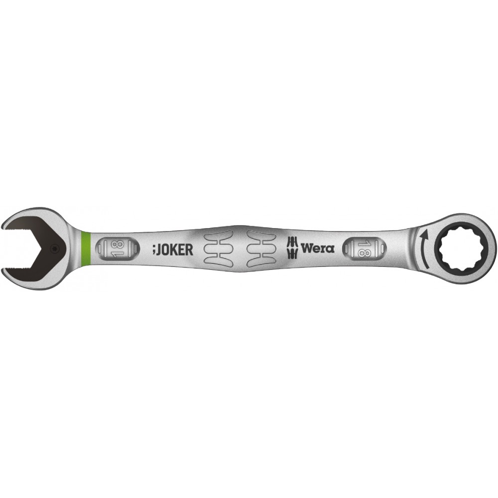 Комбінований гайковий ключ з кільцевою тріскачкою WERA JOKER 6000 18×235 мм (05073278001)