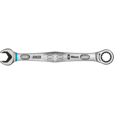 Комбінований гайковий ключ з кільцевою тріскачкою WERA JOKER 6000 11×165 мм (05073271001)