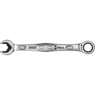 Комбінований гайковий ключ з кільцевою тріскачкою WERA JOKER 6000 15×200 мм (05073275001)