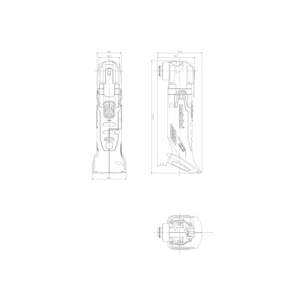 Акумуляторний універсальний різак Metabo MT 18 LTX (613021890)