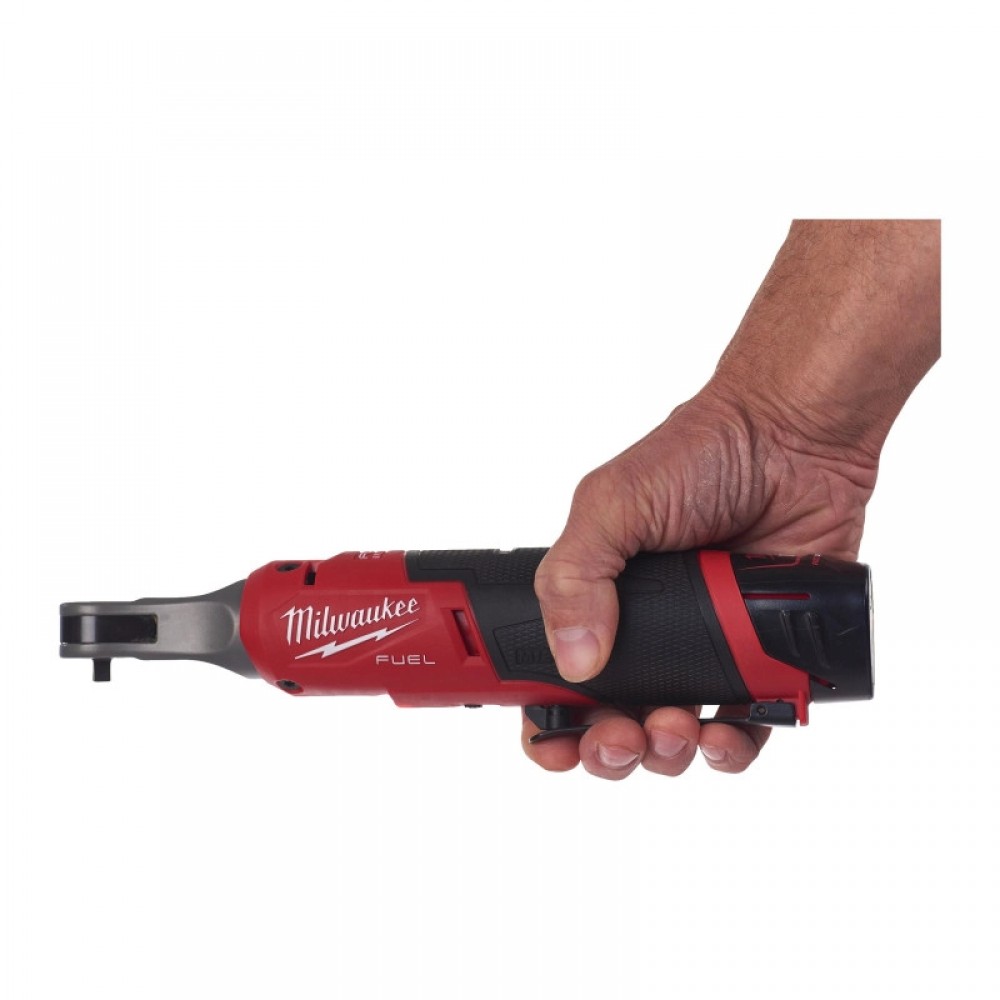 Трещітка акумуляторна безщіткова 1/4" (47 Нм) MILWAUKEE M12 FUEL FHIR14-0 (каркас) (4933478171)