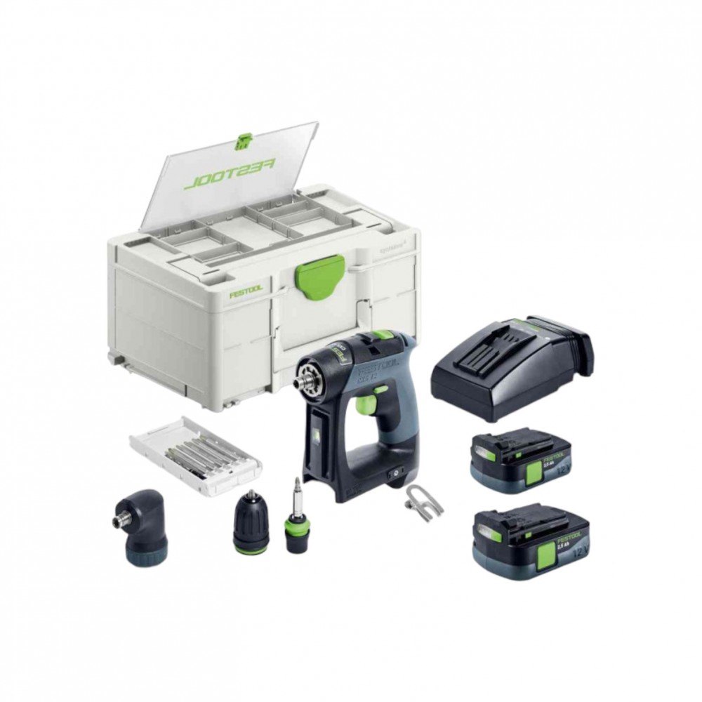 Акумуляторний дриль-шуруповерт FESTOOL CXS 12 2,5-Set (576865)