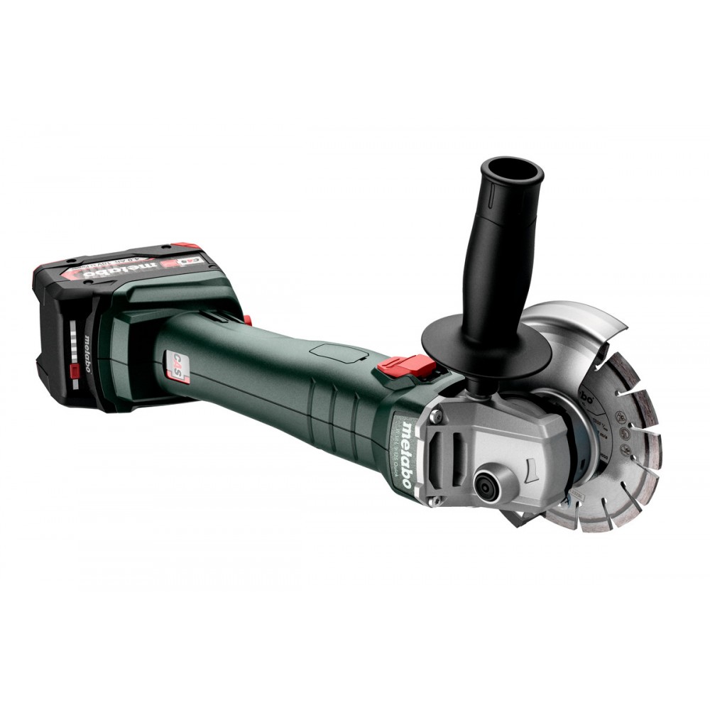 Акумуляторна кутова шліфувальна машина Metabo W 18 L 9-115 (602246840)