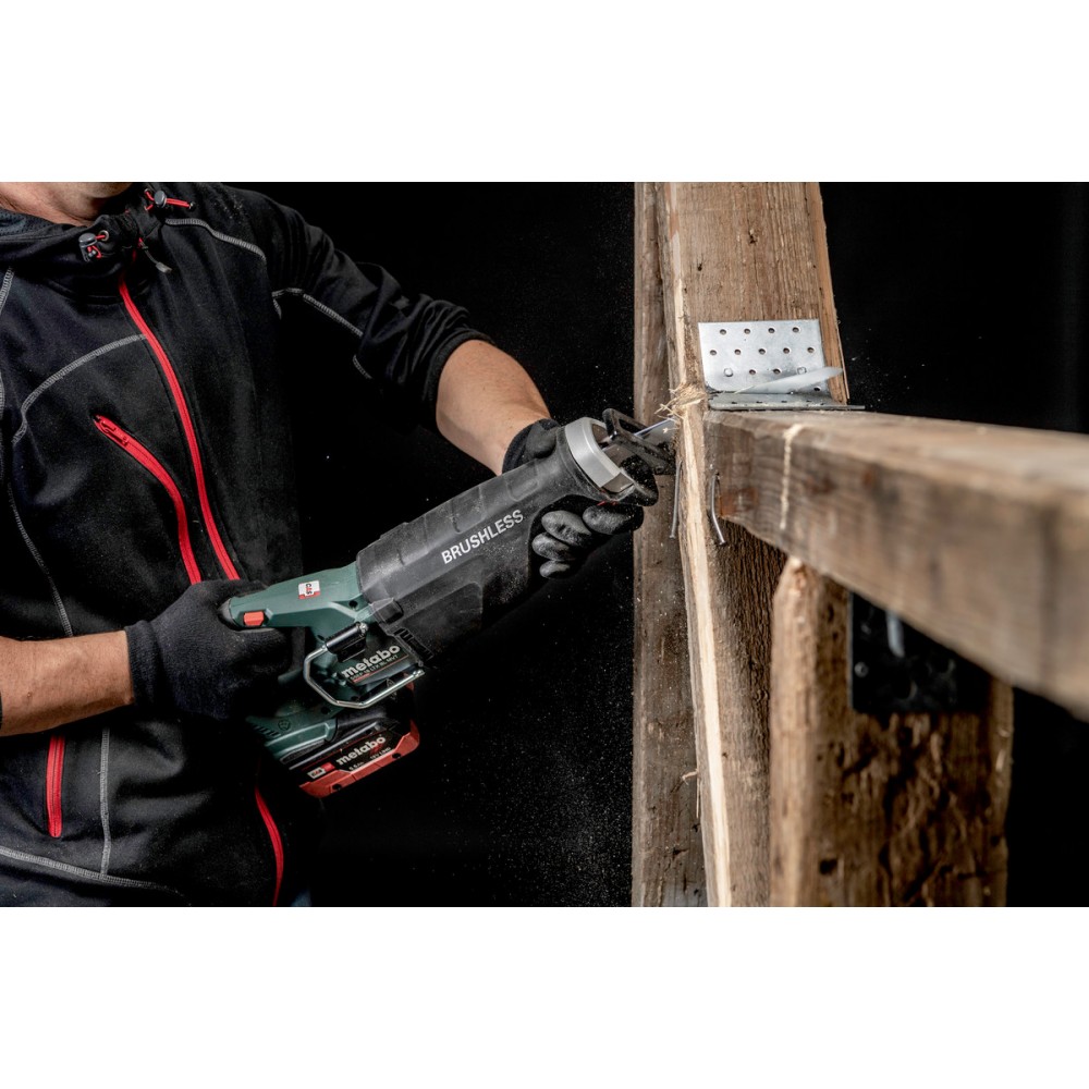 Акумуляторна шабельна пилка Metabo SSEP 18 LTX BL MVT (602258810)