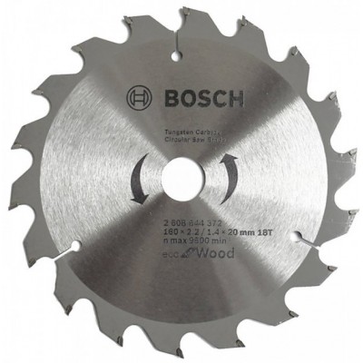 Пиляльний диск Bosch Eco for Wood 160x20/16-18T (2608644372)