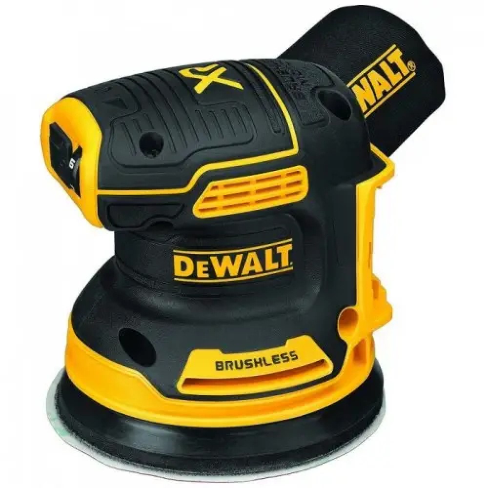 Аккумуляторная эксцентриковая шлифмашина 125мм DEWALT 20V MAX* Brushless (DCW210)