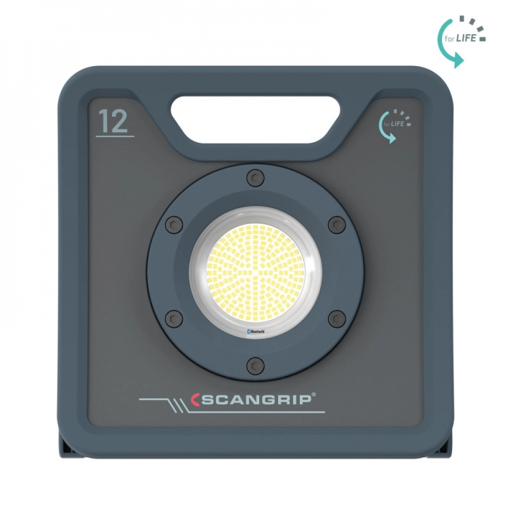 Прожектор переносной 12 000 lumen NOVA 12 с BLUETOOTH SCANGRIP (03.6206)
