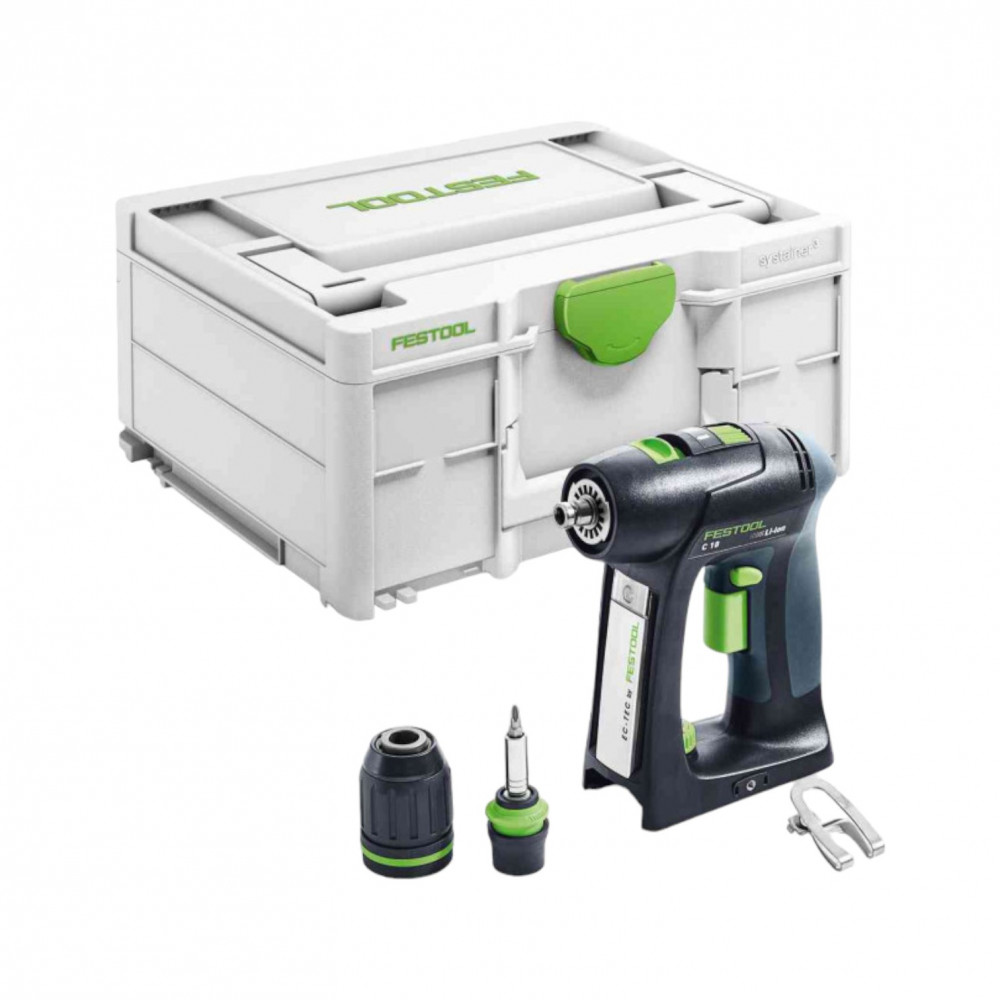 Акумуляторний дриль-шуруповерт Festool C 18-Basic (576434)