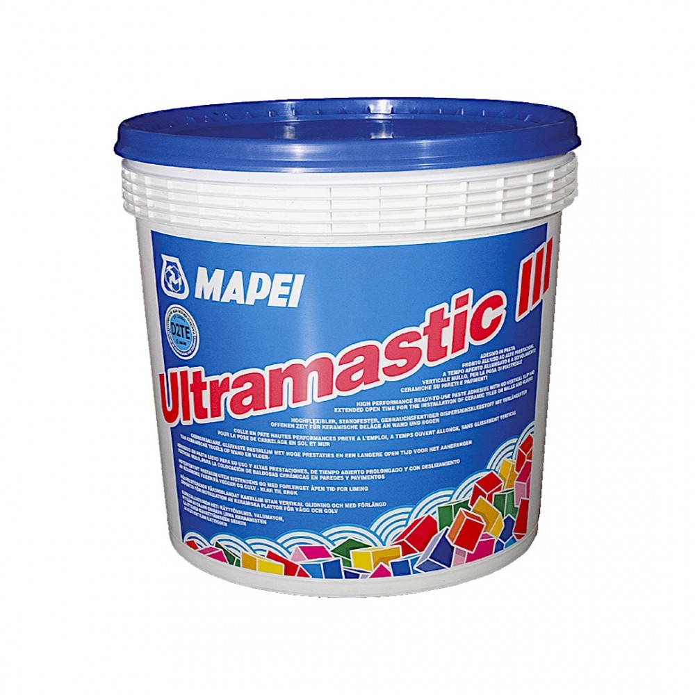 Тиксотропний клей для плитки MAPEI Ultramastic III D2ТE, білий, 5 кг (010091105W)