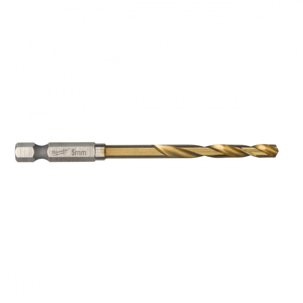 Сверло по металлу MILWAUKEE RedHEX HSS-G TiN 5,0 мм, 1 шт (48894712)