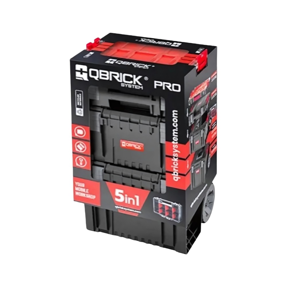 Ящик для інструментів QBRICK SYSTEM PRO SET 1 "5 в 1" (450x390x785) (Z255710PG002)