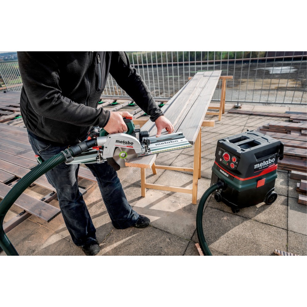 Акумуляторна занурювальна циркулярна пилка Metabo KS 18 LTX 66 BL Set (691194810)