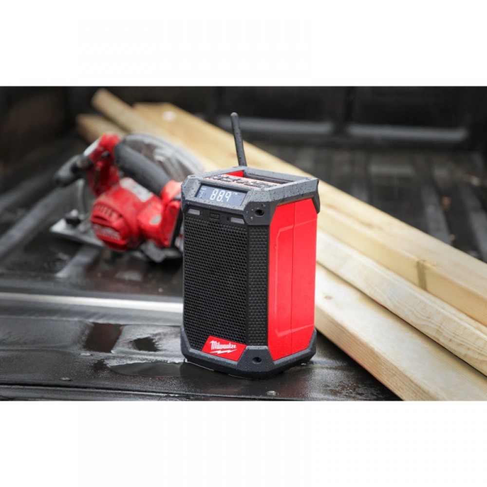 Динамік акумуляторний DAB+/Зарядний пристрій Milwaukee M12 RCDAB+ (4933472114)