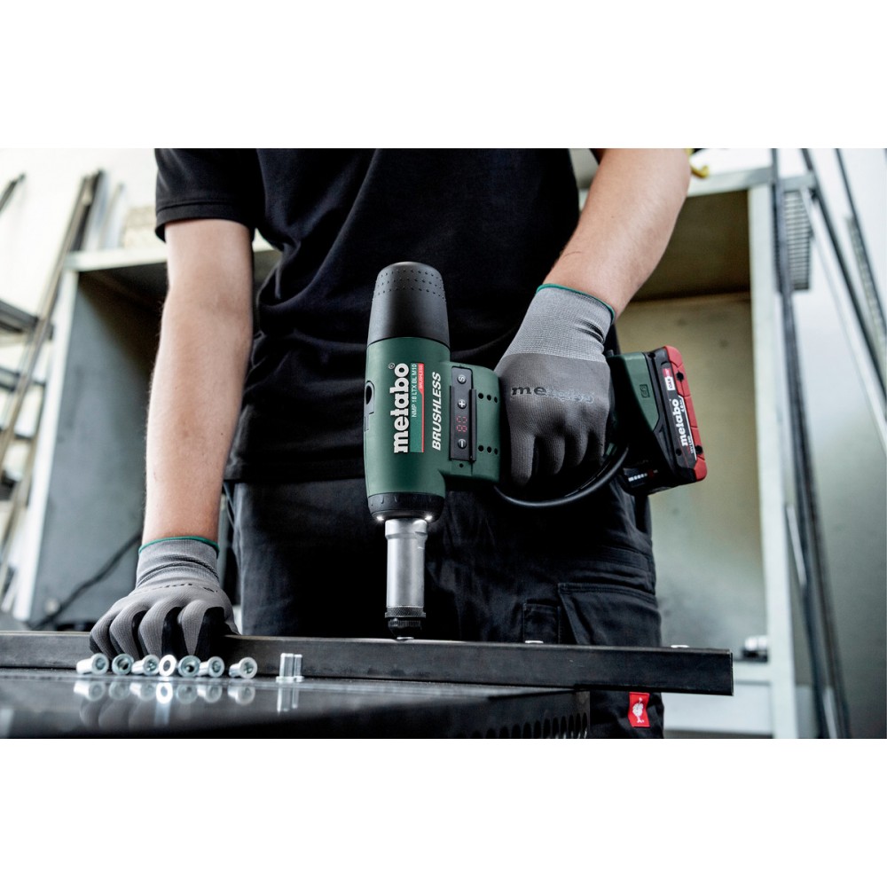 Акумуляторний заклепувальний пістолет Metabo NMP 18 LTX BL M10 (601788800)