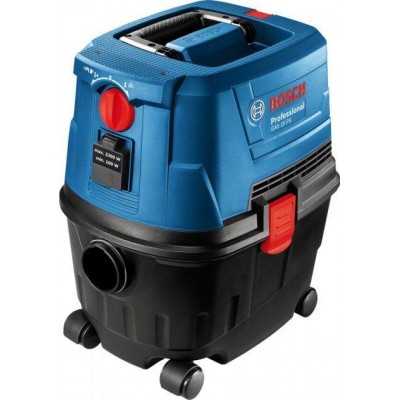 Пилосос будівельний Bosch Professional GAS 15 PS із кутовою та щілинною насадками (06019E5100)