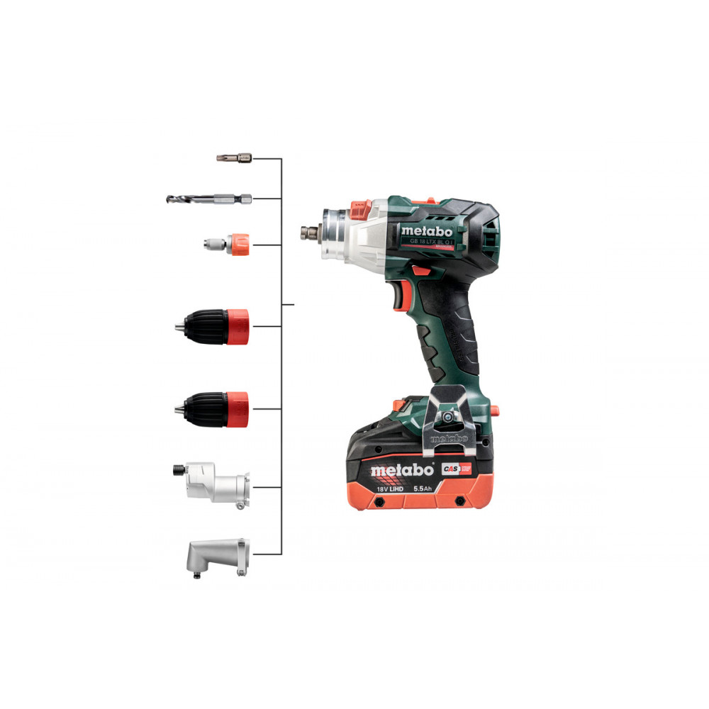 Аккумуляторний різьбонарізчик Metabo GB 18 LTX BL QI (602362660)