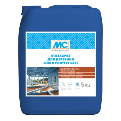 Биозащита дерева MC-Bauchemie WP Safe, 5 л. (MC-WPS-5)