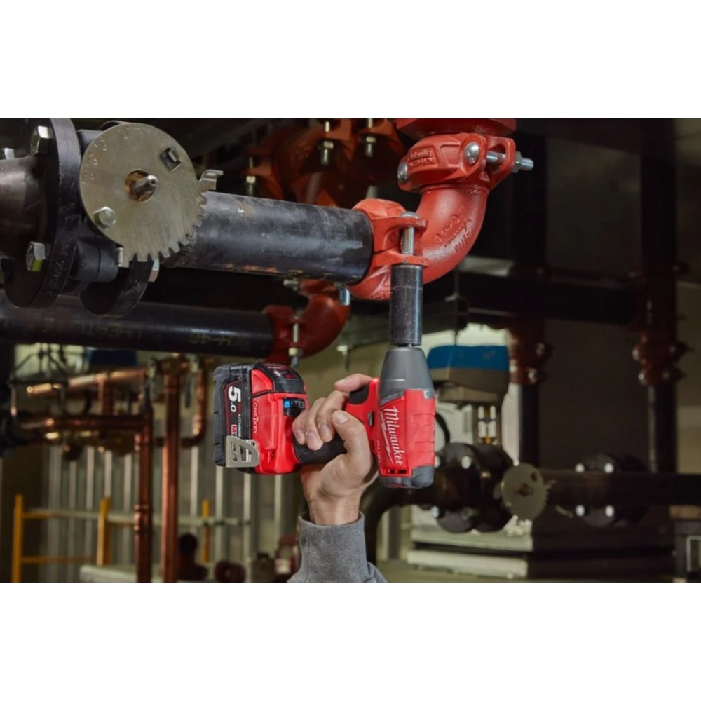 Гайковерт високомоментний MILWAUKEE 1/2" (339 Нм) з фрикційним кільцем M18 FUEL FIW2F12-0X (каркас) (4933478443)