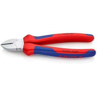 Кусачки бічні Knipex (хромовані), 180 мм (70 05 180)