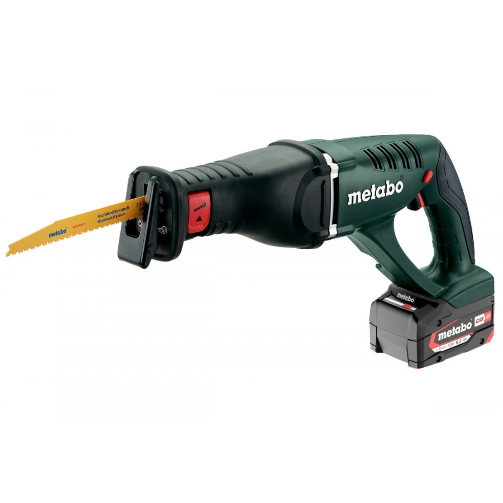 Акумуляторна шабельна пилка Metabo ASE 18 LTX (602269650)