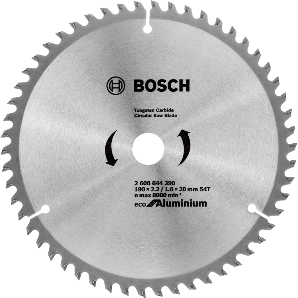 Пиляльний диск Bosch Eco for Aluminium 190x20/16-54T (2608644390)