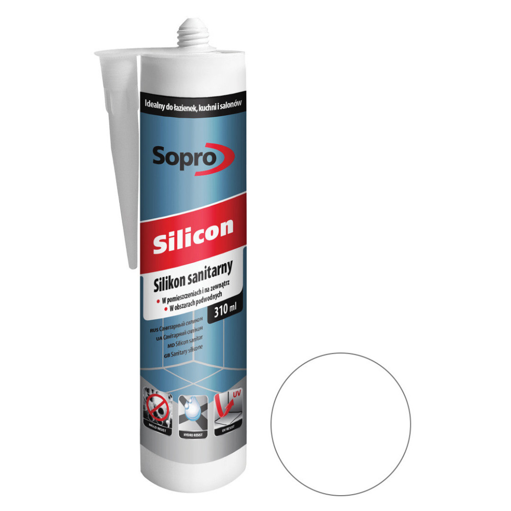 Силікон Sopro Silicon 052 безбарвний №00 (310 мл) (052)