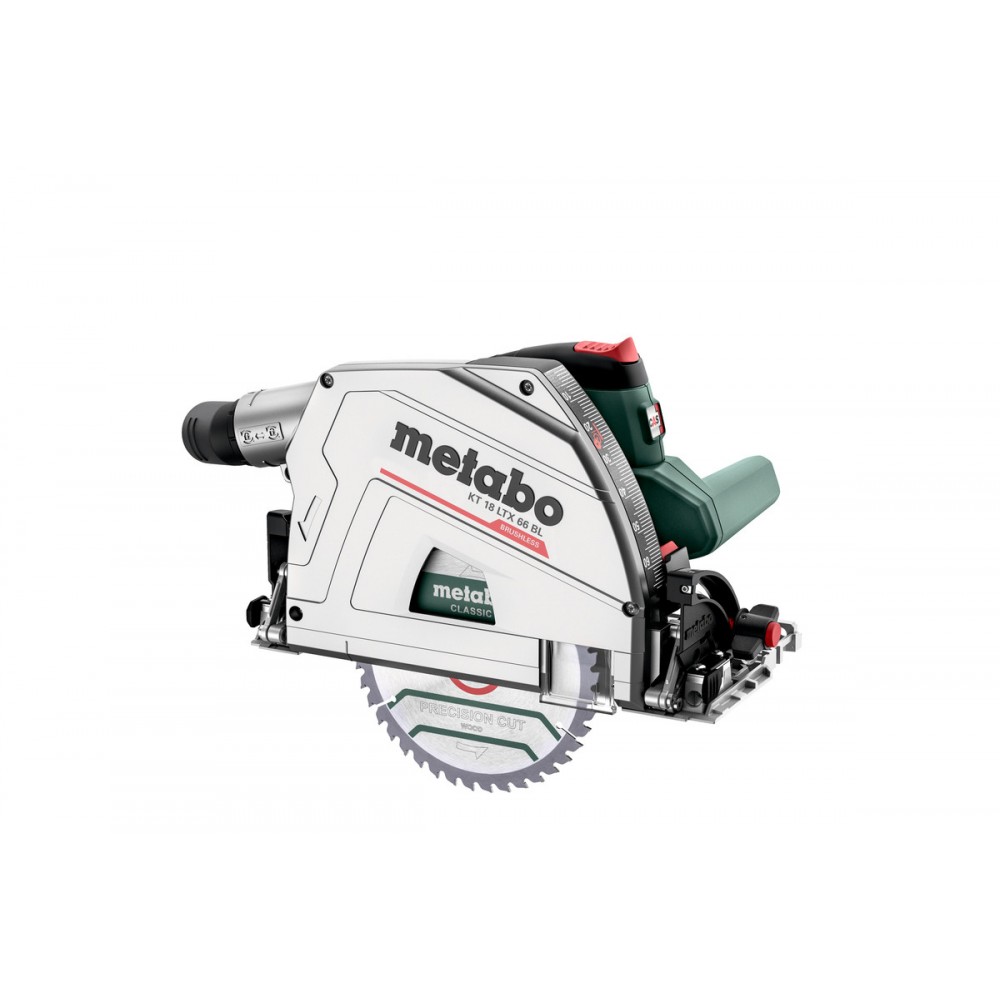 Акумуляторна занурювальна циркулярна пилка Metabo KT 18 LTX 66 BL (601866810)