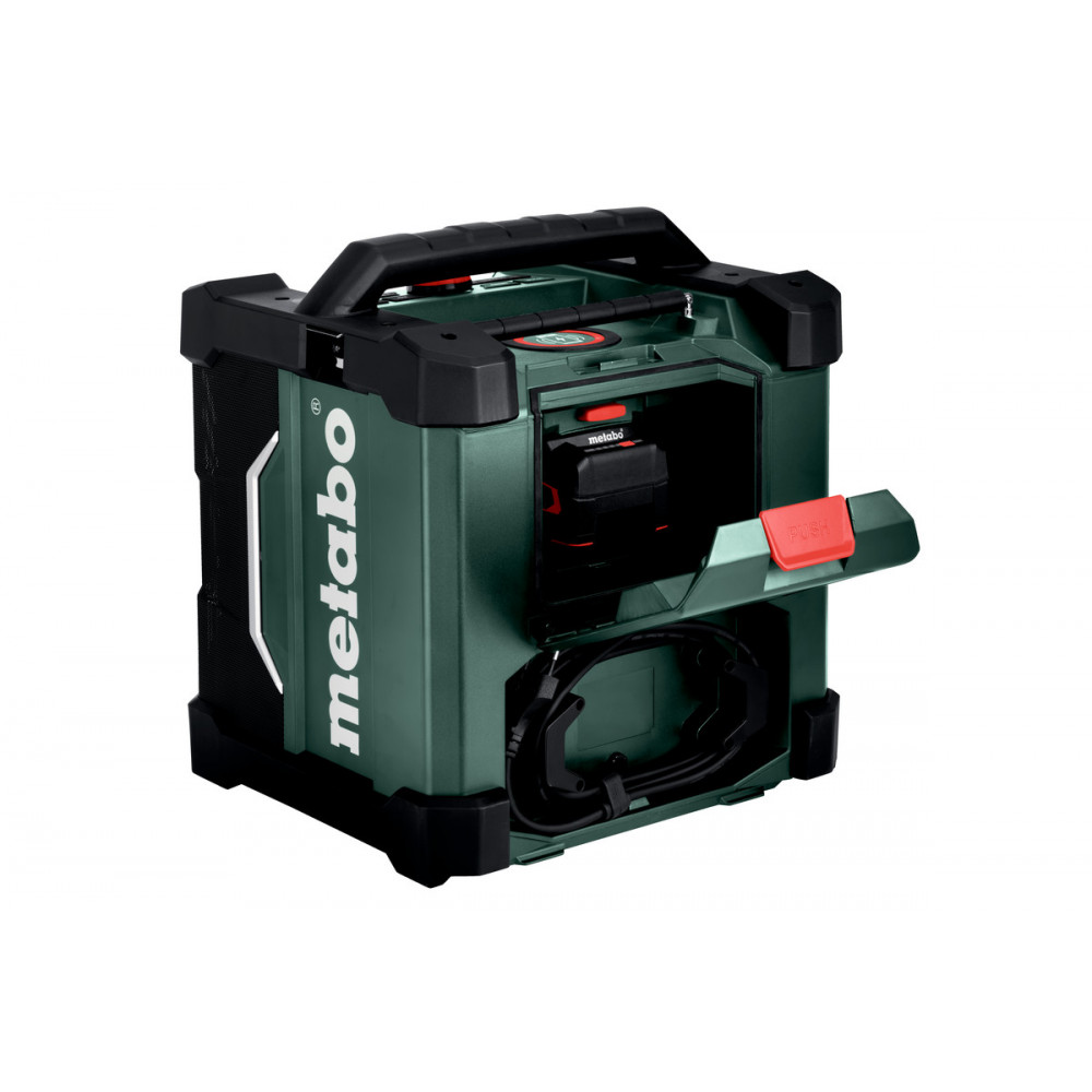 Акумуляторний радіоприймач для будівельного майданчика Metabo RC 12-18 32W BT DAB+ (600779850)